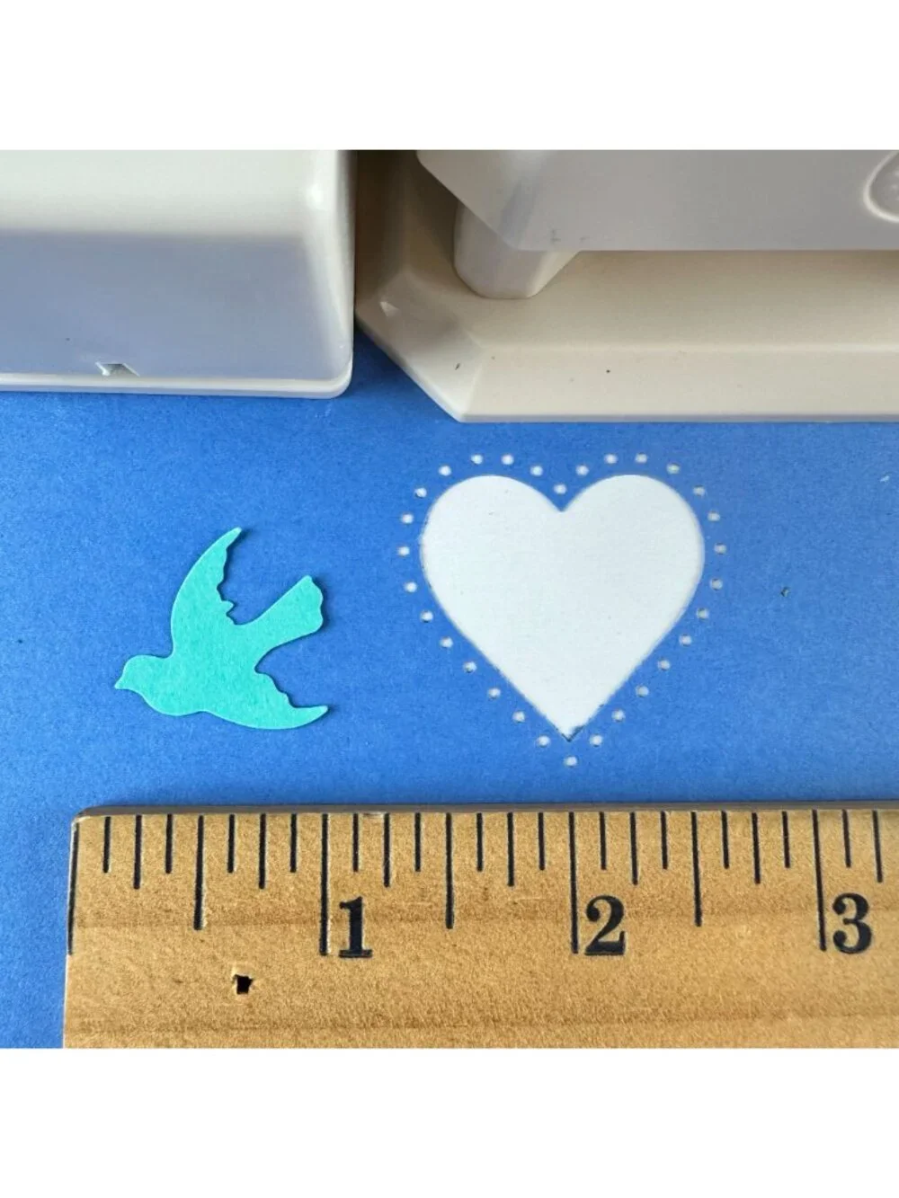 Martha Stewart Paper Punch Bundle Lot Heart & Bird Sharp!